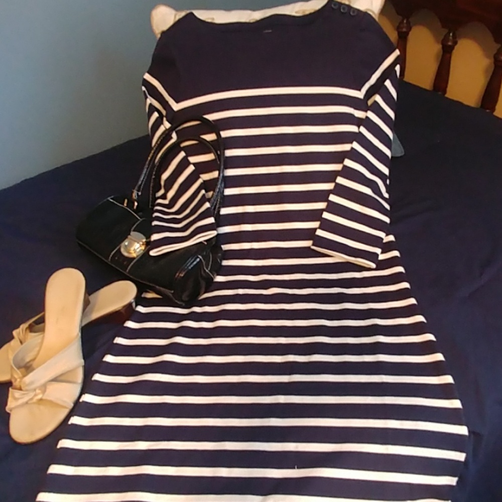 LLBean cotton dress. NWOT